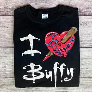 2009 I Love Buffy The Vampire Slayer TV Show Promo T-shirt